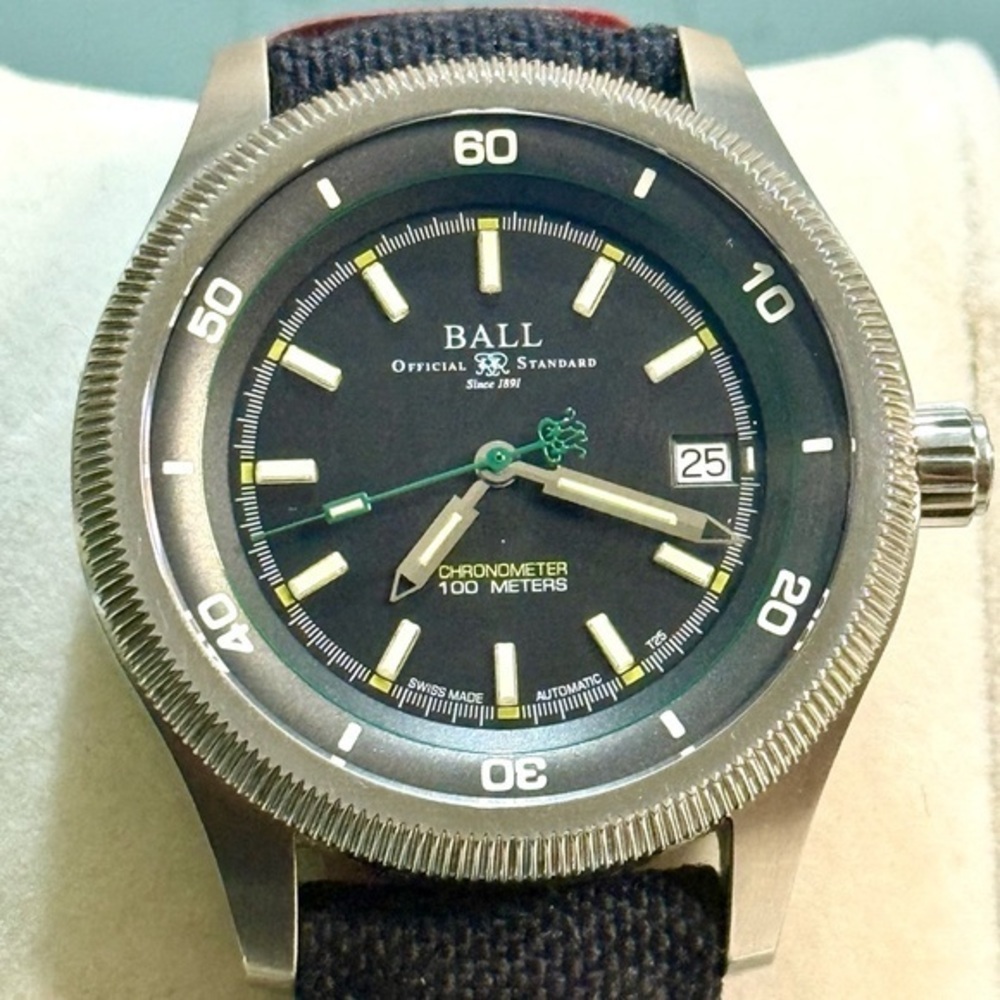Ball Engineering II Magneto Shutter Designer Date Classic Mens Watch